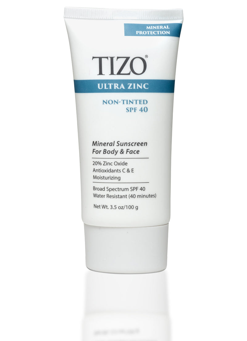 Ultra Zinc Body & Face Sunscreen SPF 40- Non-tinted